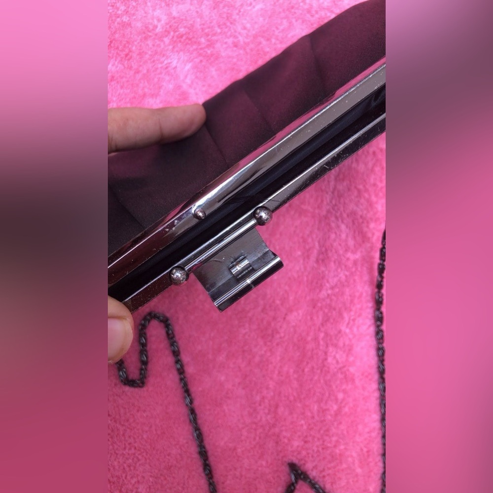 Black clutch - Party wear - Picture 5 of 5